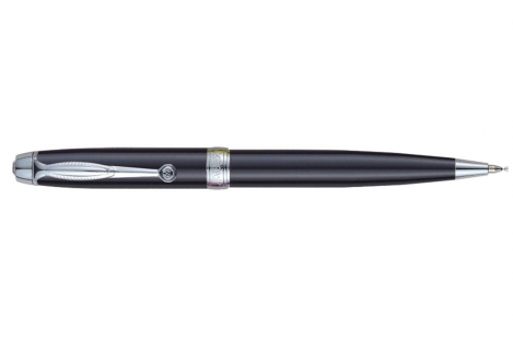 Ручка кулькова, колір корпусу чорний, пластиковий футляр, Regal