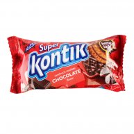 Печиво-сендвіч Super Kontik шоколадний смак 90г, Konti
