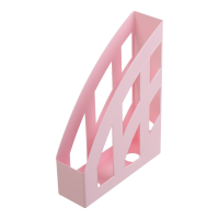 Лоток вертикальний пластиковий рожевий Pastel, Buromax