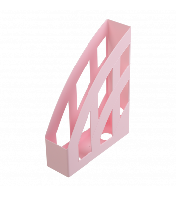Лоток вертикальний пластиковий рожевий Pastel, Buromax
