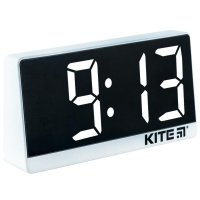 Годинник електронний цифровий  білий, Kite