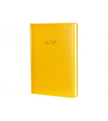 Щоденник датований A5 2026 Spectrum жовтий, Economix