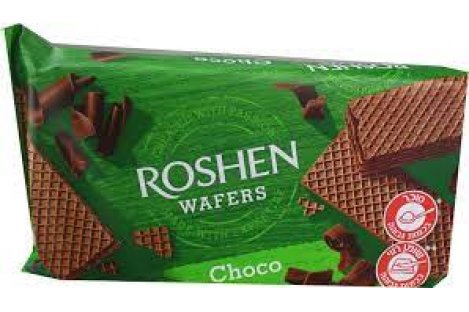 Вафлі Wafers шоколад 216г, Roshen