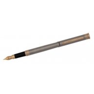 Ручка перова, колір корпусу сріблястий, в оксамитовому чохлі, Regal