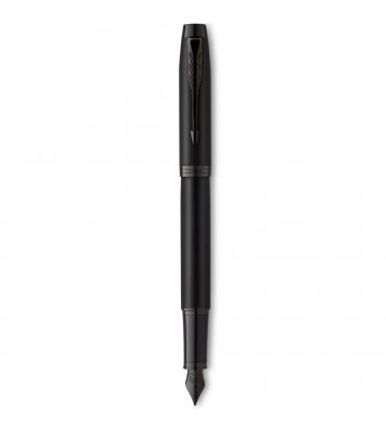 Ручка перова Parker IM Achromatic Black BT FP F 22 911