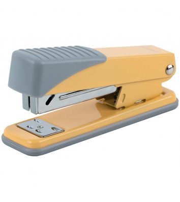 Степлер 25 арк скоби 24/6  металевий корпус жовтий Exakt-2, Axent