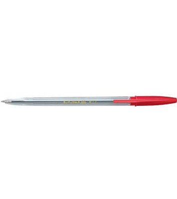 Ручка шариковая Classic цвет чернил красный 0,7мм, Buromax
