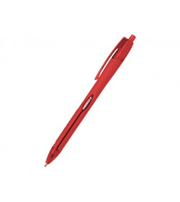 Ручка шариковая автоматическая Aerogrip, цвет чернил красный 0,7мм, Unimax