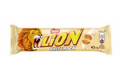 Батончик Lion White Rock 42г, Nestle