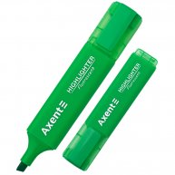 Маркер текстовий Highlighter, колір чорнил зелений 1-5 мм, Axent
