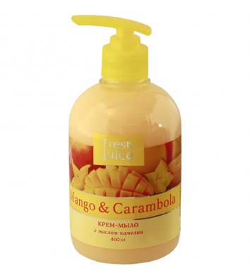 Мыло жидкое 460мл Fresh Juice Mango&Carambola 