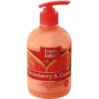 Мыло жидкое 460мл Fresh Juice Strawberry&Guava