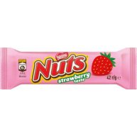 Батончик Nuts Strawberry з полуничним смаком 42г, Nestle