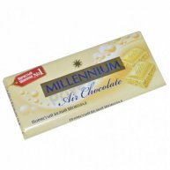 Шоколад білий пористий 80г, Millennium