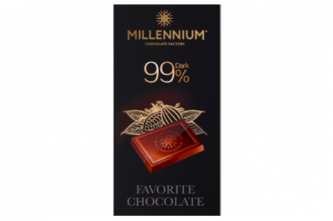 Шоколад чорний Favorite 99% 100г, Millennium