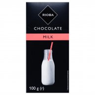 Шоколад молочний 100г, Rioba