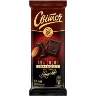 Шоколад черный Авторский классический 85г, Светоч