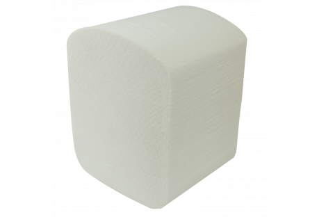 Туалетная бумага двухслойная 150шт Buroclean целлюлозный, белый