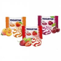 Цукерки карамельні Yogurtini 1кг, Roshen