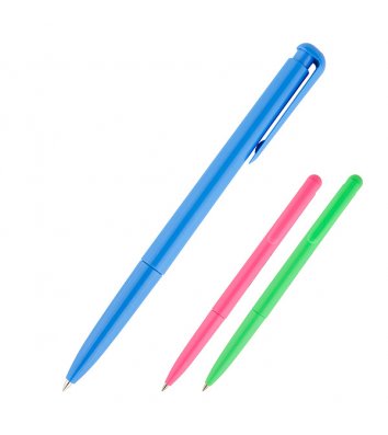 Ручка кулькова автоматична  DB2057, колір чорнил синій 0,7мм, Axent