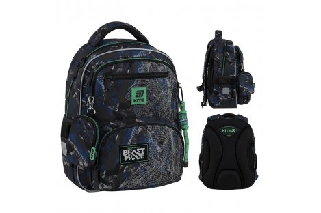Рюкзак шкільний Beast Mode Education, Kite