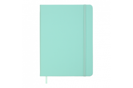 Щоденник датований A5 2026 Touch Me на гумці м'ятний, Buromax Щоденник датований A5 2026 Touch Me на гумці м'ятний, Buromax