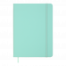 Щоденник датований A5 2026 Touch Me на гумці м'ятний, Buromax Щоденник датований A5 2026 Touch Me на гумці м'ятний, Buromax