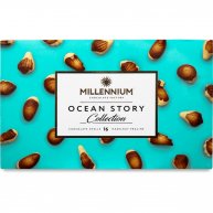 Цукерки Ocean Story шоколадні з горіховим праліне 170г, Millennium