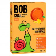 Мармелад груша-апельсин без сахара 108г, Bob Snail
