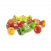 Цукерки Бім-Бом карамельнi з фруктово-ягідною начинкою 1кг, Roshen