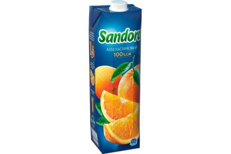 Сік апельсиновий 0,95л, Sandora