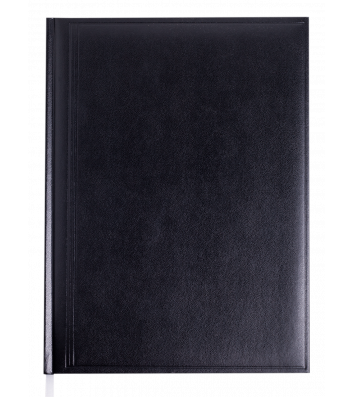 Щоденник недатований A4 Base чорний, Buromax