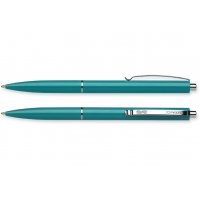 Ручка шариковая автоматическая К15, корпус зеленый, цвет чернил зеленый 0,7мм, Schneider