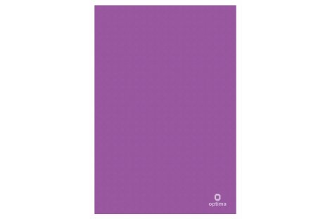 Папка-уголок А4 пластиковая "Вышиванка" фиолетовая, Optima