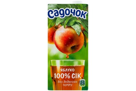 Сок яблочный 0,95л, Садочок 