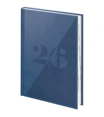 Щоденник датований A5 2026 TorinoTrend синій, Brunnen