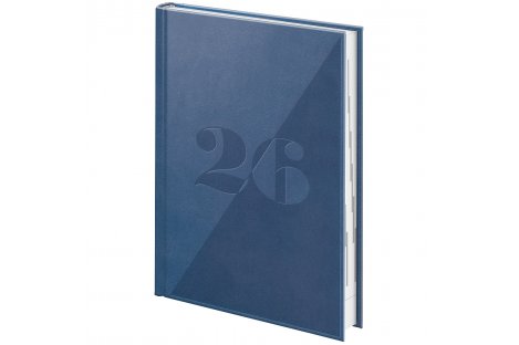 Щоденник датований A5 2026 TorinoTrend синій, Brunnen Щоденник датований A5 2026 TorinoTrend синій, Brunnen