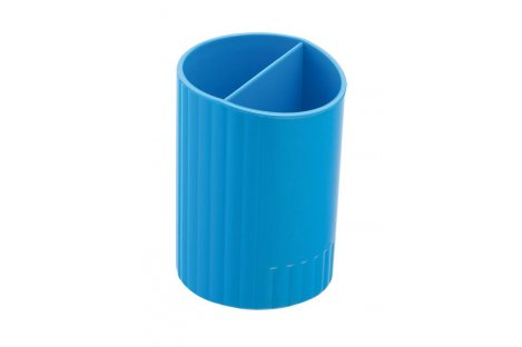 Підставка канцелярська пластикова синя, Zibi