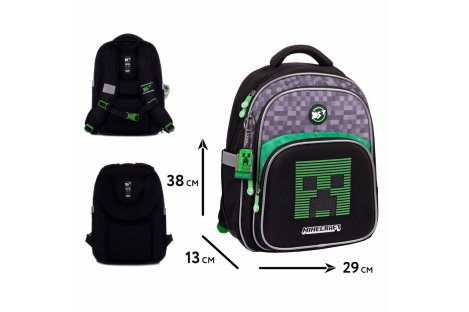 Рюкзак напівкаркасний шкільний "Minecraft" S-91 ,Yes Рюкзак напівкаркасний шкільний "Minecraft" S-91 ,Yes