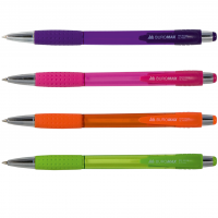 Ручка шариковая автоматическая Bright, цвет чернил синий 0,7мм, Buromax