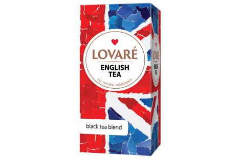 Чай черный Lovare English tea в пакетиках 24шт*2г