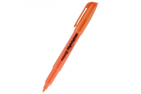 Маркер текстовий Highlighter, колір чорнил помаранчевий 2-4мм, Axent