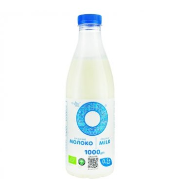 Молоко органічне 0,5% 1000г, Organic Milk
