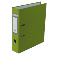 Папка-регистратор А4 70мм односторонняя светло-зеленая Lux, Buromax