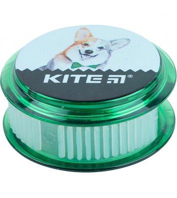 Чинка пластикова 1 лезо з контейнером "Kite Dogs", Kite