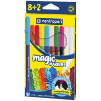 Фломастери 10 кольорів "Magic", Centropen