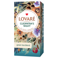 Чай зелений Lovare Cleopatra’s night в пакетиках 24шт*1,5г