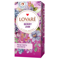 Чай цветочный Lovare Berry Jam в пакетиках 24шт*1,5г