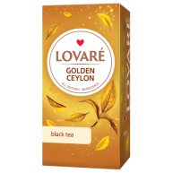 Чай чорний Lovare Golden Ceylon в пакетиках 24шт*2г