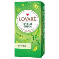 Чай зеленый Lovare Special green в пакетиках 24шт*1,5г